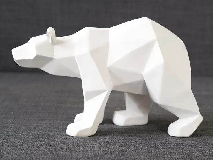 Lowpoly kutup ayısı