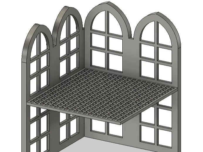 Tabletop Gamming Terrain Assembly