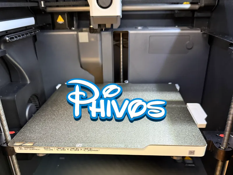 Phivos - Namensschild Cartoon-Stil
