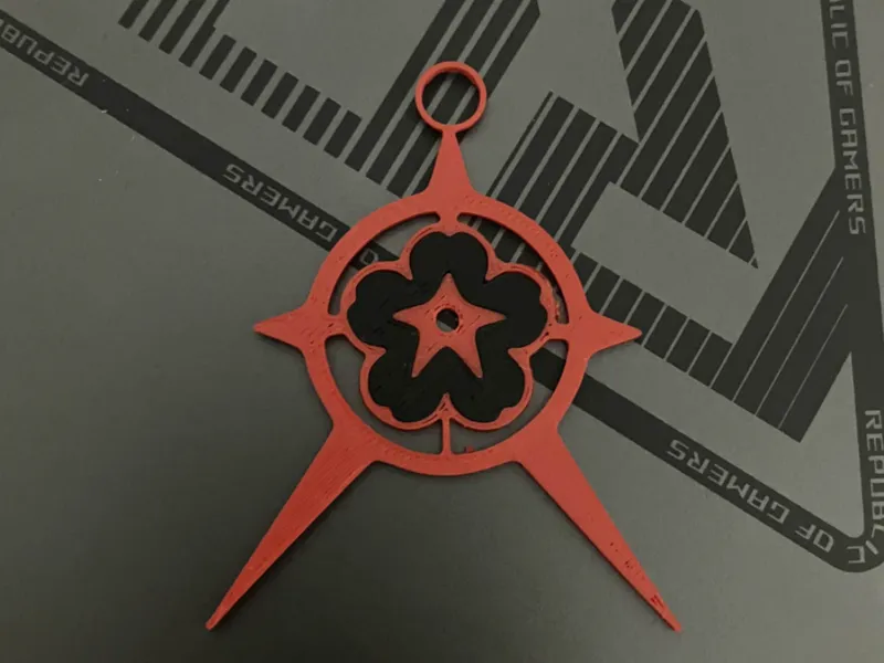 Blue Archive - Kosaka Wakamo Halo Key Chain + Base
