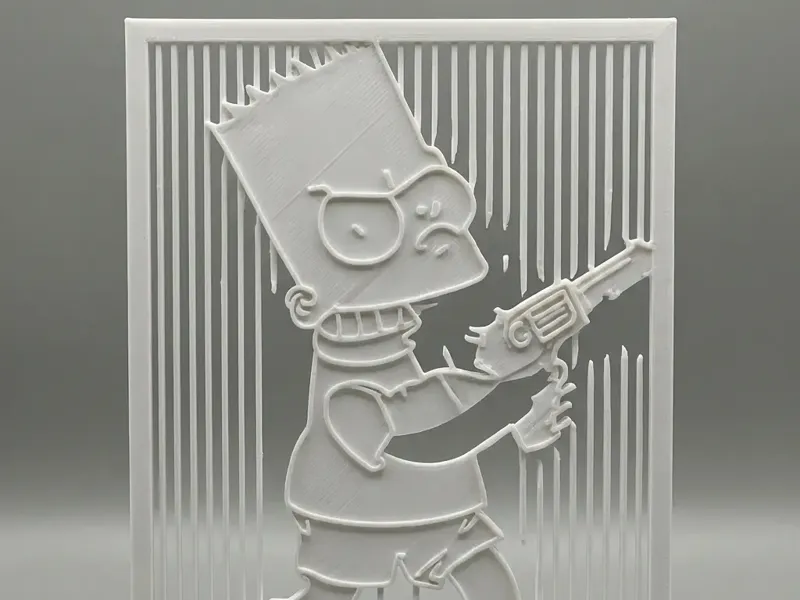 Quadro Bart Simpson 