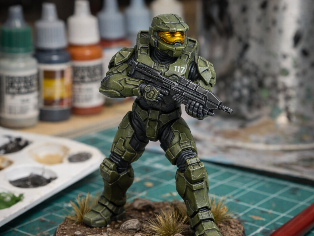 Master Chief 40mm Miniature