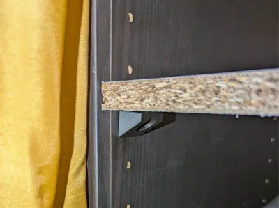 Mini PLA shelf bracket