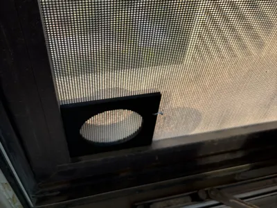 Magnetic Window Screen Vent Kit