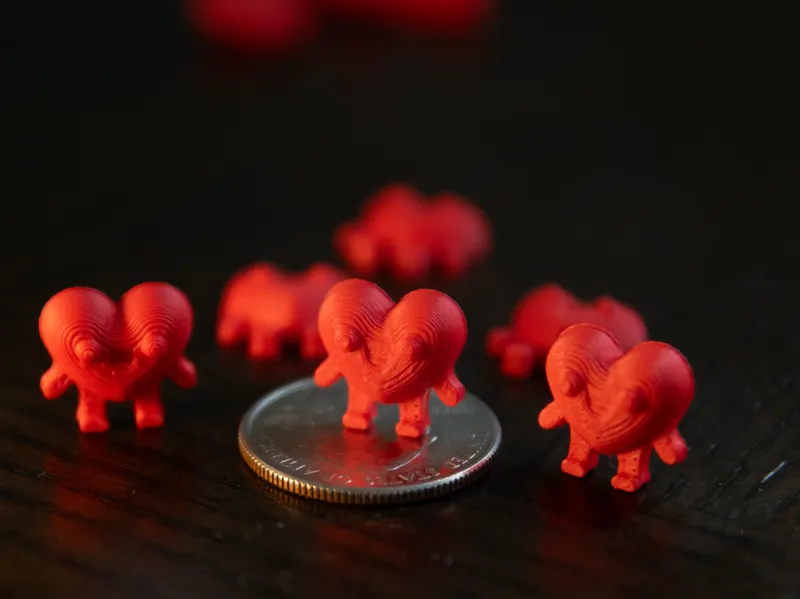 Mini standing heart buddy