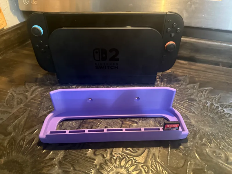Nintendo Switch 2 Wall and game holder