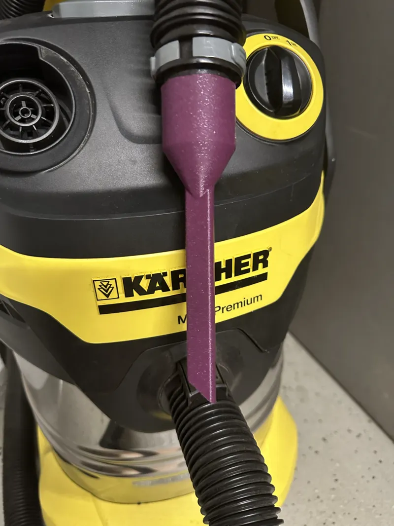 Car vacuum tip for side of seats  NOW WITH WIDER TIP TOO