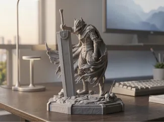 Guts Berserk Armor Diorama
