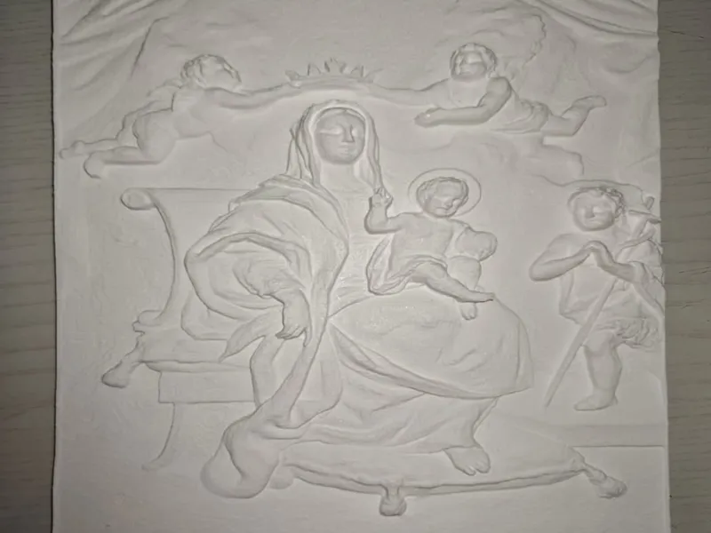 Madonna della Paolina - Bassorilievo 3D 