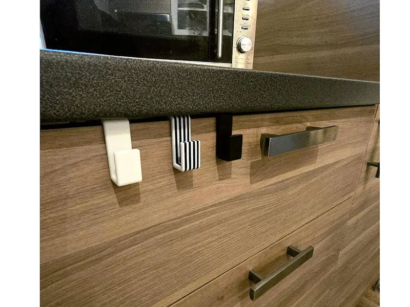 Cabinet door hook