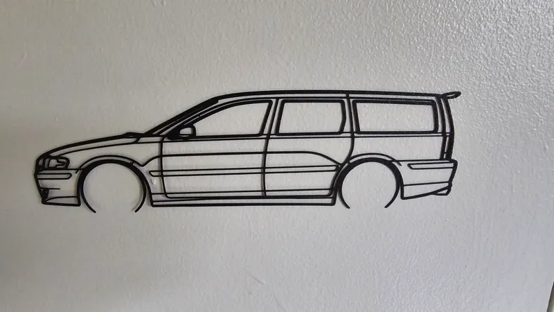 Volvo V70 - Wallart