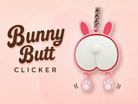 Objeto manipulable: Bunny Butt Clicker — referencia de MakerWorld