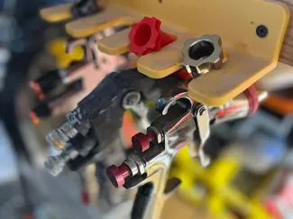 Spray Gun Wall Rack Storage PPS