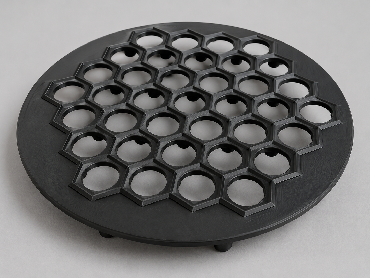 Round Dumpling Mold — 19 & 37 Cells
