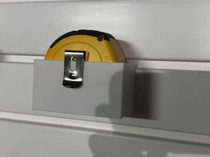 Slatwall Tape Measure Holder