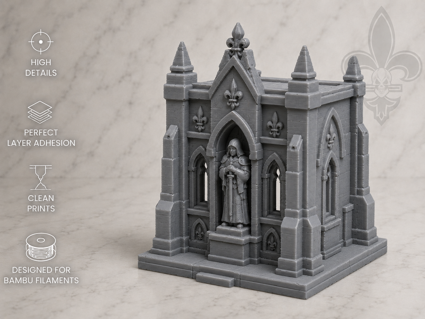 Gothic Sororitas Chapel - Tabletop Terrain