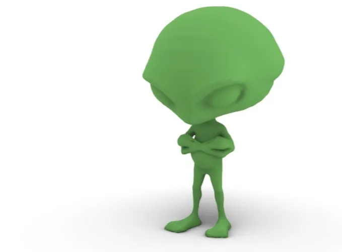 Alien - Arms crossed