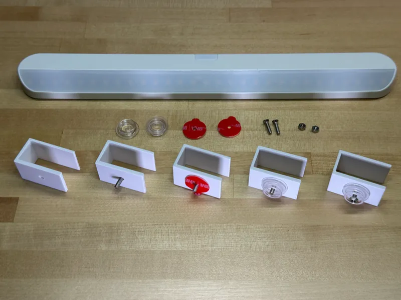 Ikea Kolvatten no-drill shelf clips