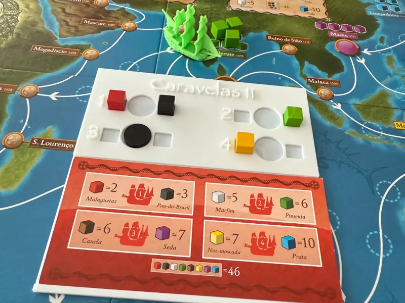Caravelas 2 - game insert
