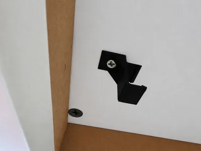Under Cabinet Strip Light Bracket