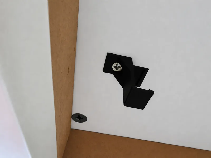 Under Cabinet Strip Light Bracket