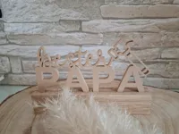 Plaque de briques « meilleur papa » fête des pères — photo 2