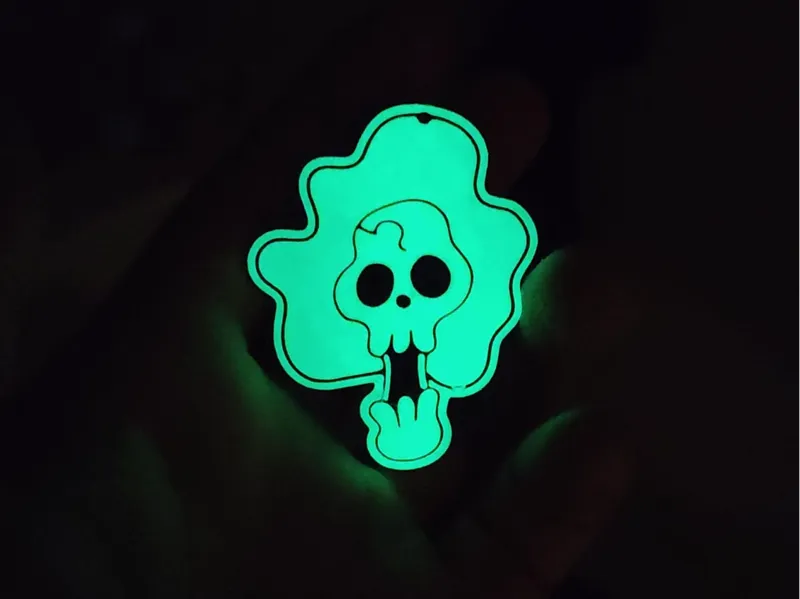 Portachiavi 3D Brook Glow (Soul King) - One Piece