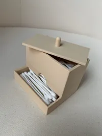 Boîte de rangement pour cotons-tiges — photo 1