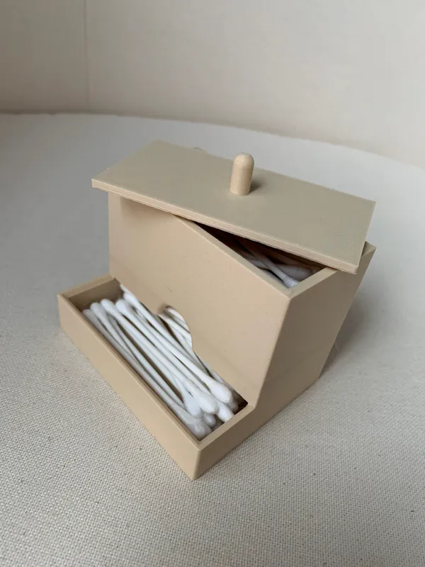 Boîte de rangement pour cotons-tiges