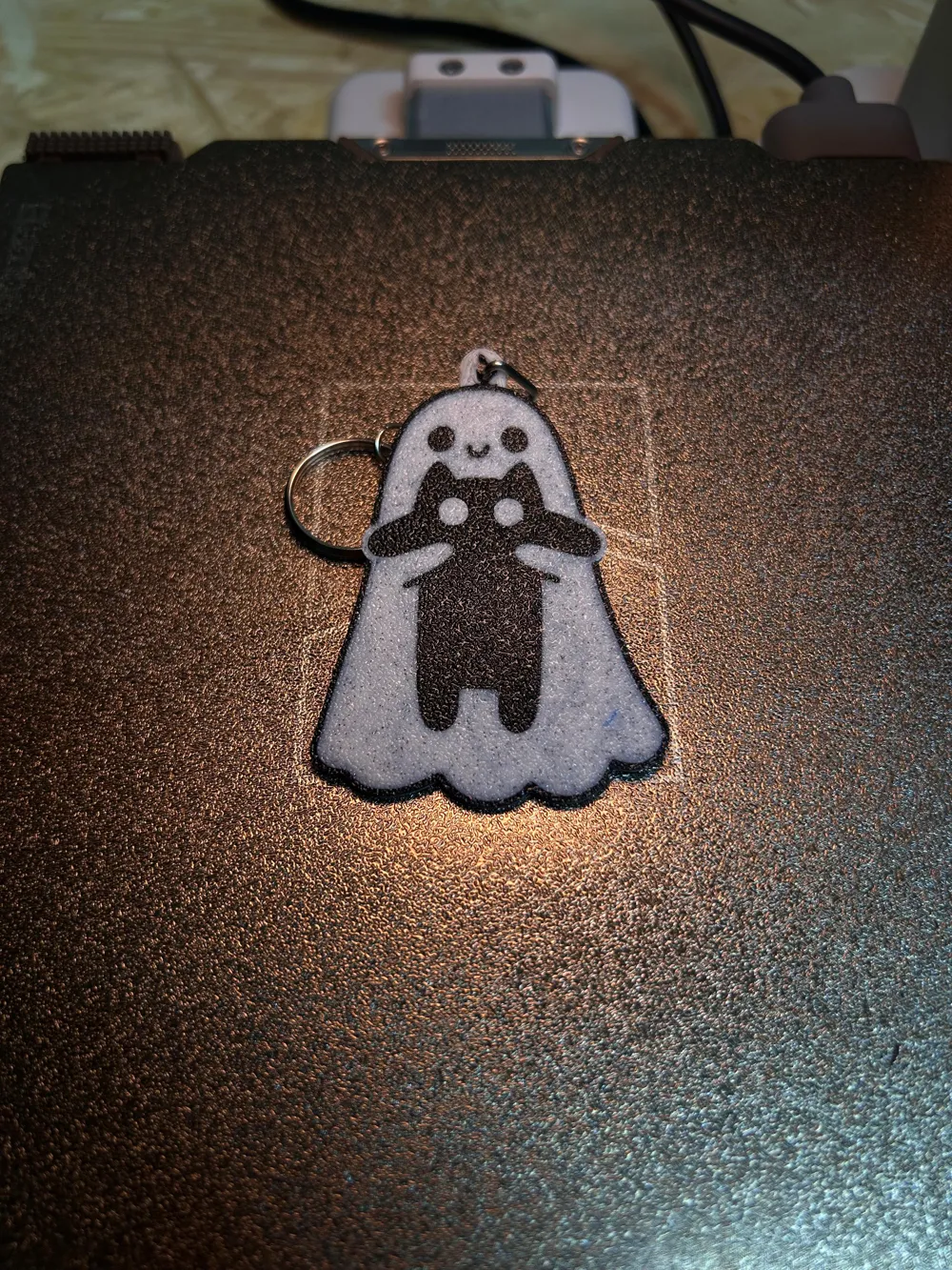 Ghost and Cat Keychain – Halloween Edition - Free 3D Print Model ...
