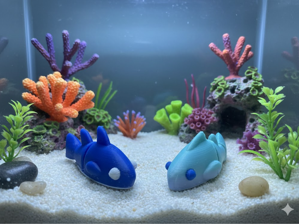 Articulated mini fish flexi