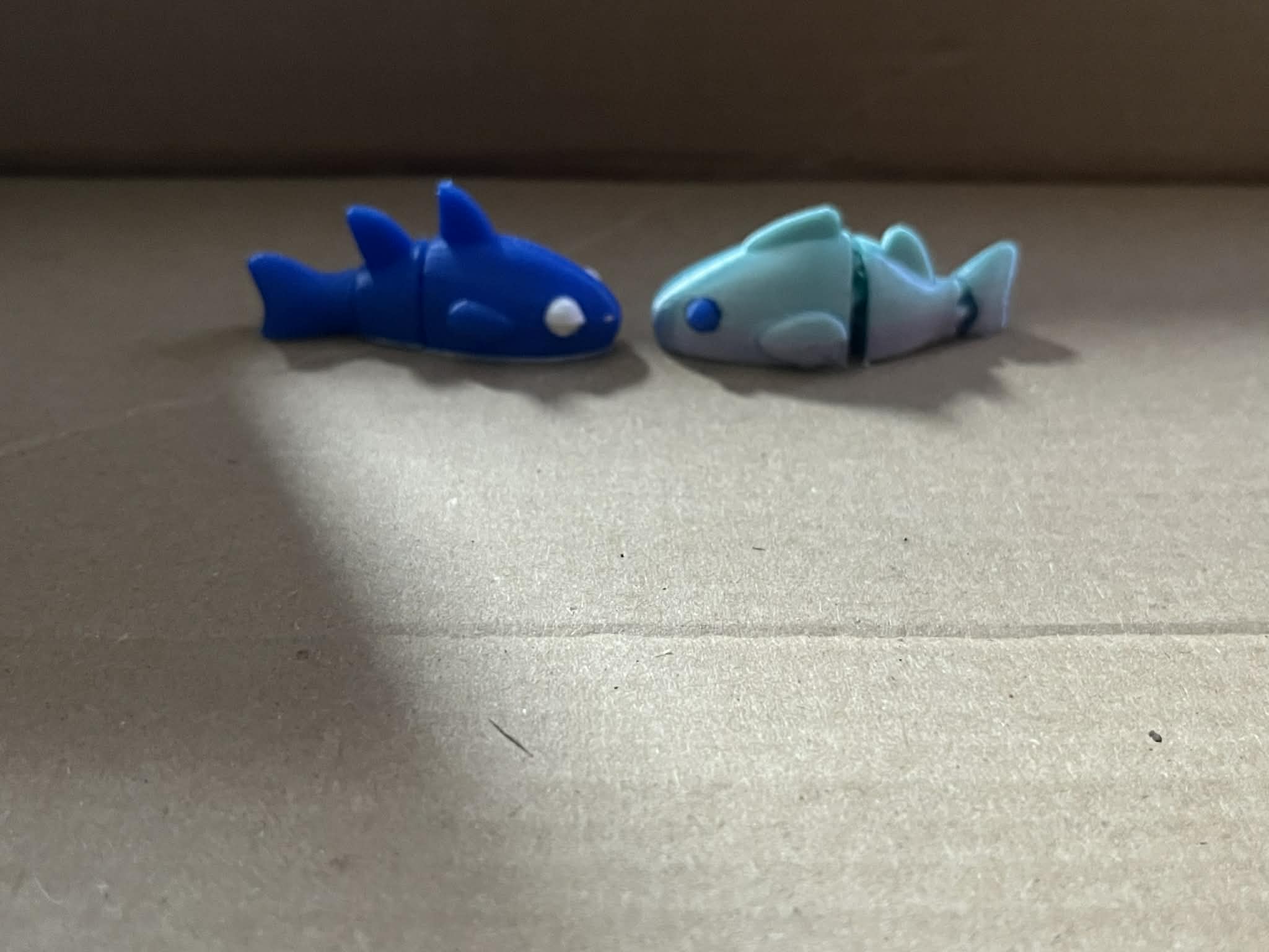 Articulated mini fish flexi - Free 3D Print Model - MakerWorld
