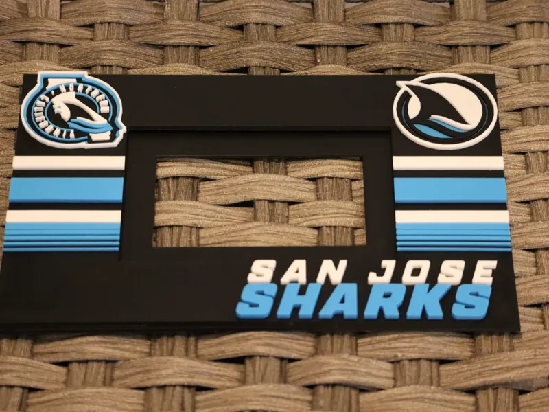 San Jose Sharks 6 by 4 inch Photo frame