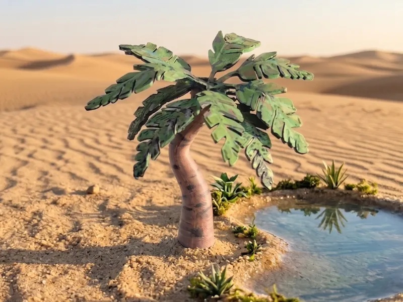 Upcycle your Tree Supports into Palm Trees!