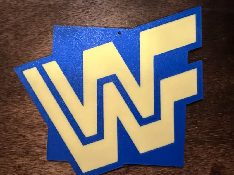Old School WWF logo