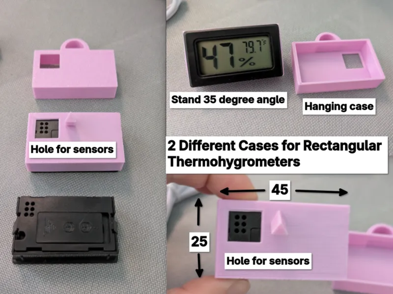 Rectangular Case for Thermohydrometer 