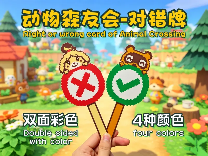 【动物森友会】对错牌