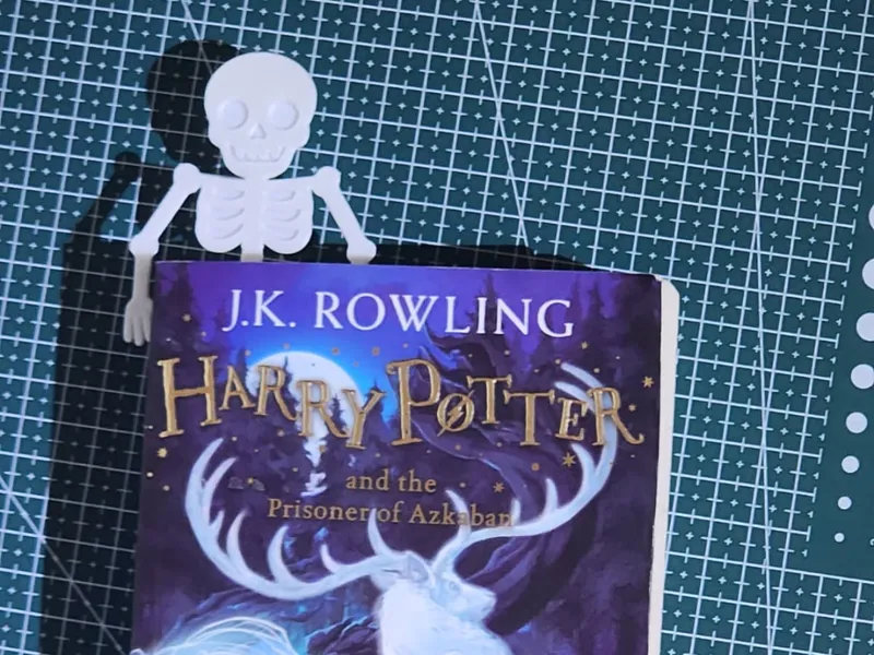 Skeleton Bookmark