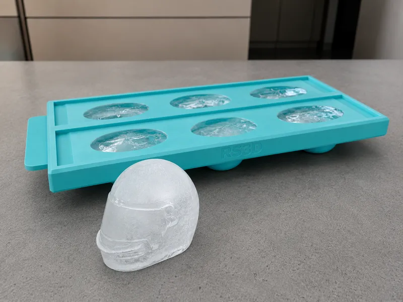F1 Helmet Ice Cube Tray