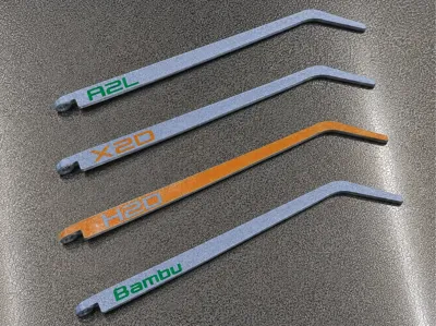 SUNGLASSES & EYEGLASSES TEMPLES WITH PRINTERS LOGO