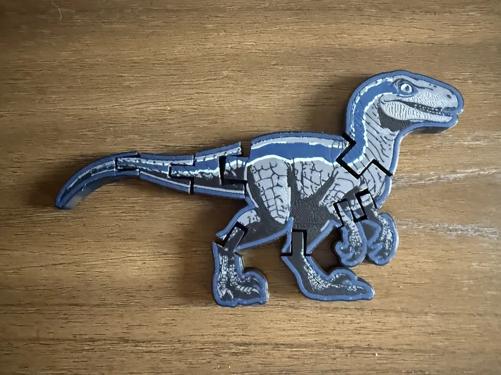 Print Raptor Blue Blue Raptor - Free 3D Print Model - MakerWorld