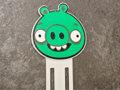ANGRY BIRDS Bookmark - Pig