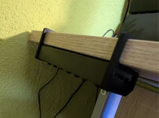 7 Port USB Hub Table Mount 22mm
