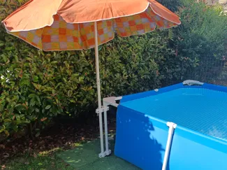 Umbrella stand for Intex/Bestway pools
