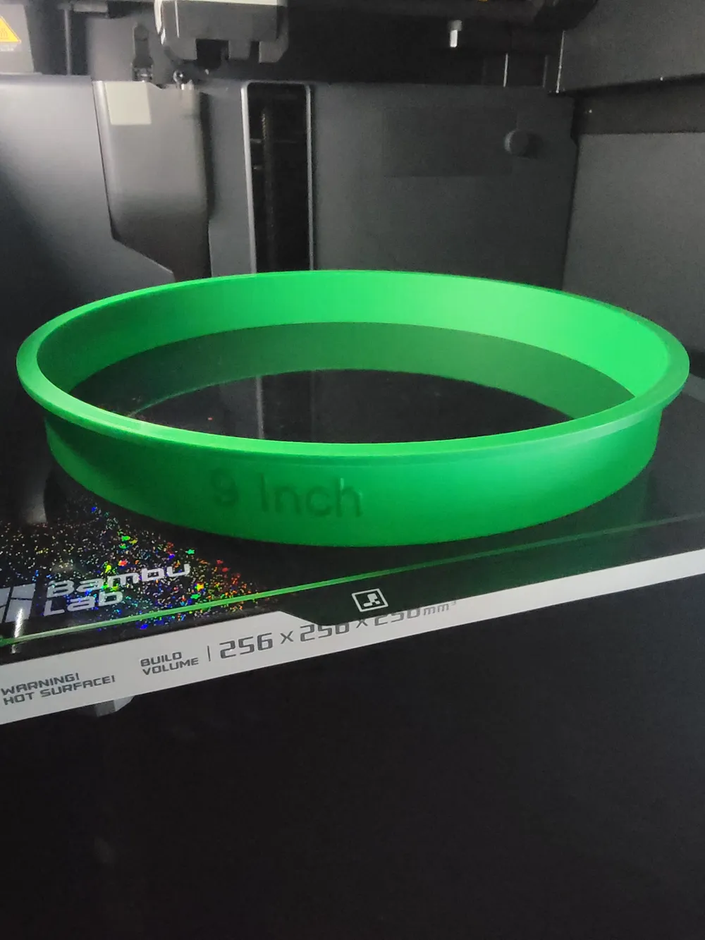 9 inch Round Cutter (Labeled) - Free 3D Print Model - MakerWorld