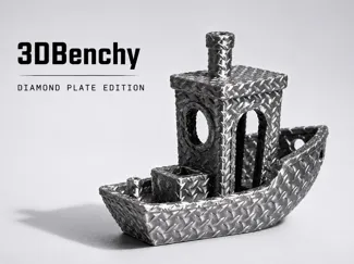3DBenchy – Diamond Tread Plate Edition