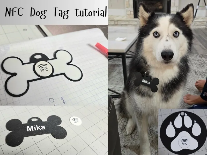 NFC Dog Tag customizable Tutorial