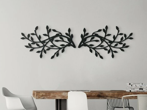 Leaves on Branches Wall Art