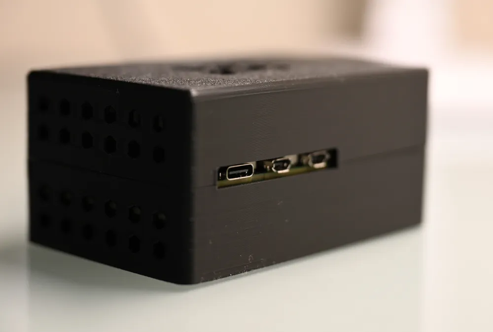 Raspberry Pi 5 + Pineboards HatDrive! Bottom Case - Free 3D Print Model ...