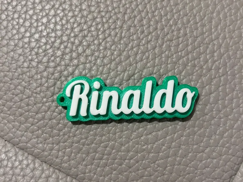 Rinaldo name keychain
